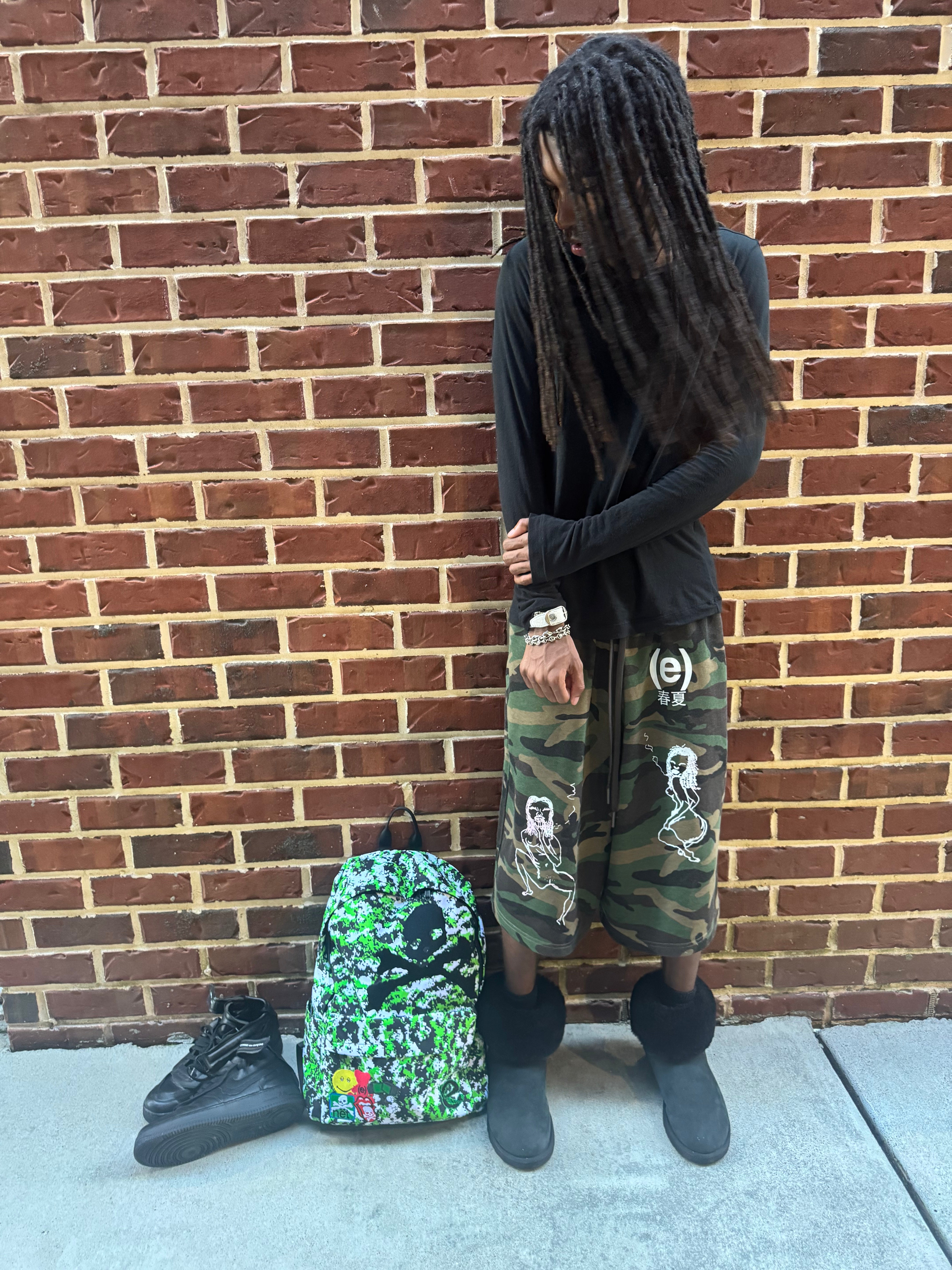 Girl Camo Shorts